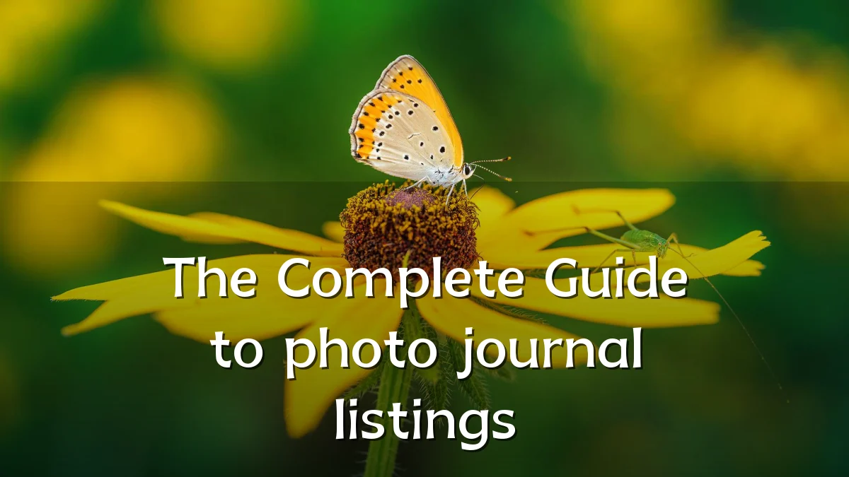 The Complete Guide to photo journal listings