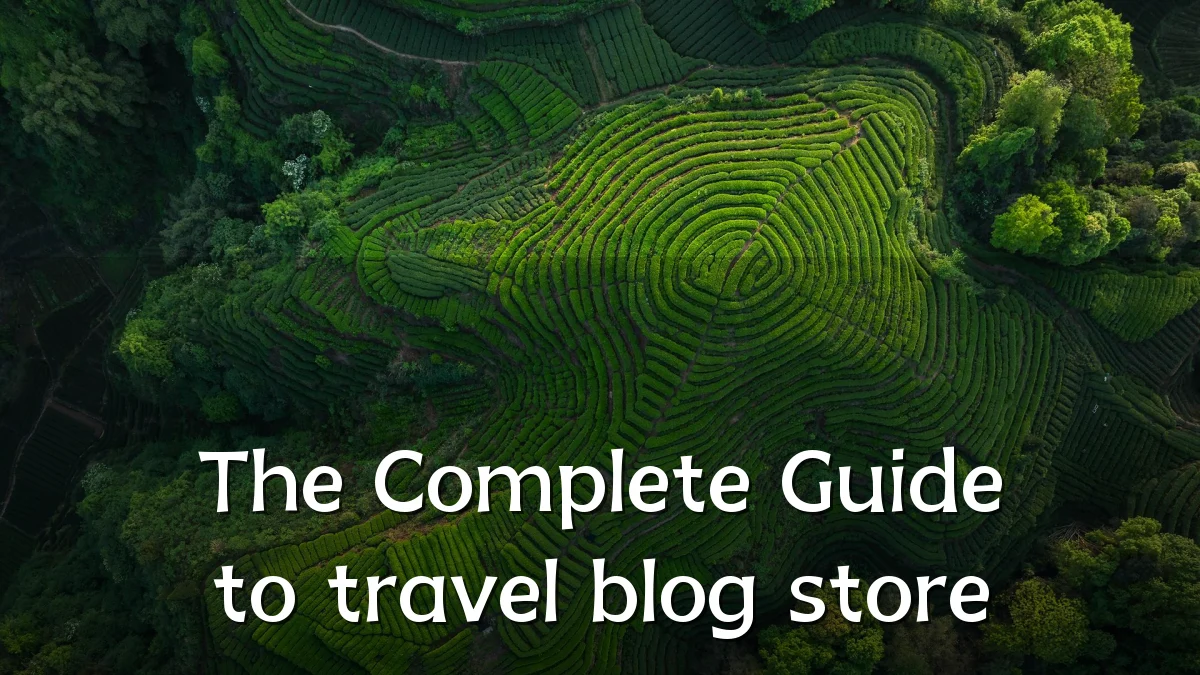 The Complete Guide to travel blog store