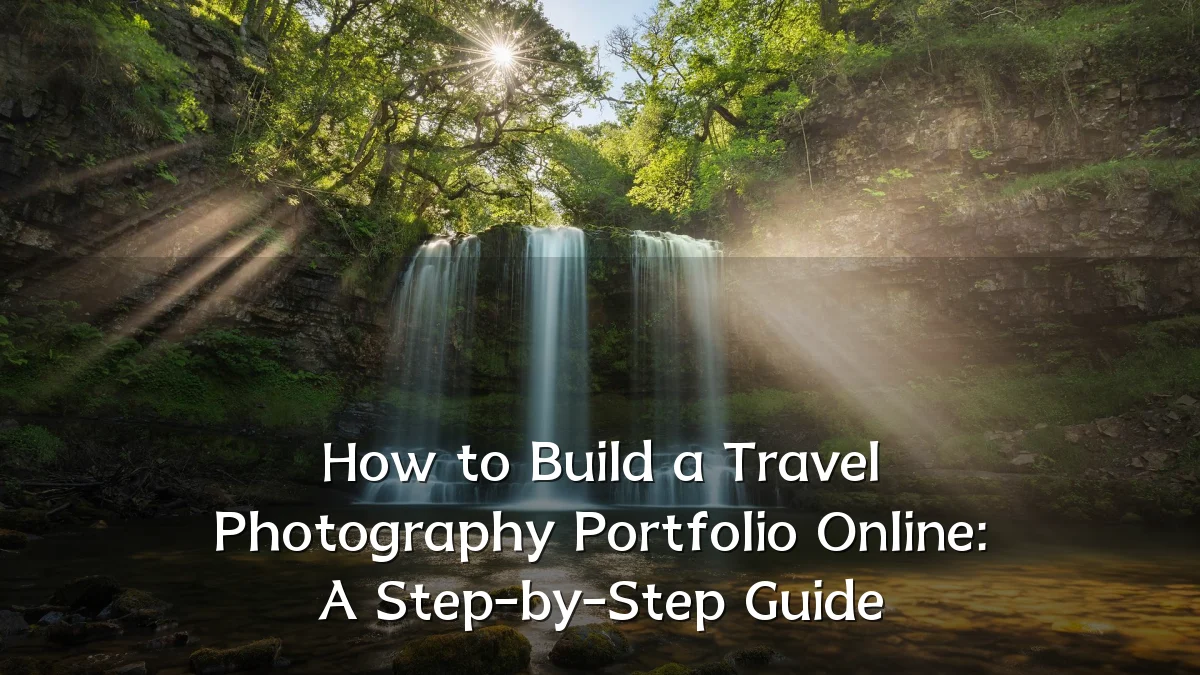 How to Build a Travel Photography Portfolio Online: A Step-by-Step Guide