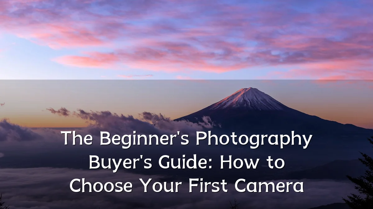 The Beginner's Photography Buyer's Guide: How to Choose Your First Camera