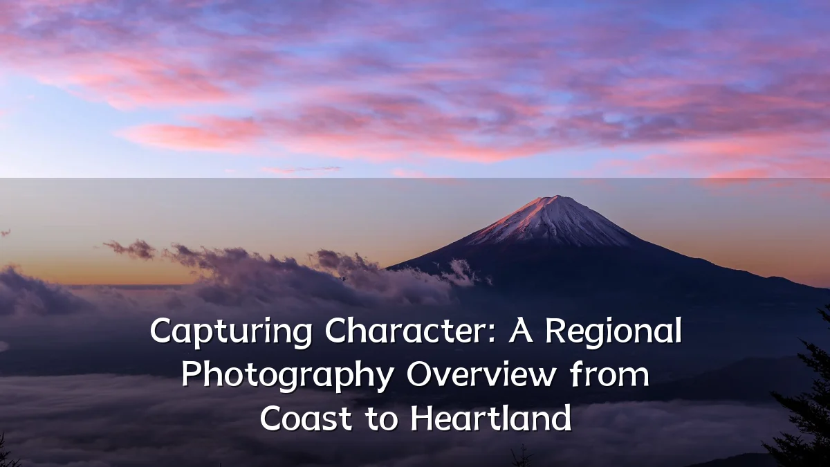 Capturing Character: A Regional Photography Overview from Coast to Heartland