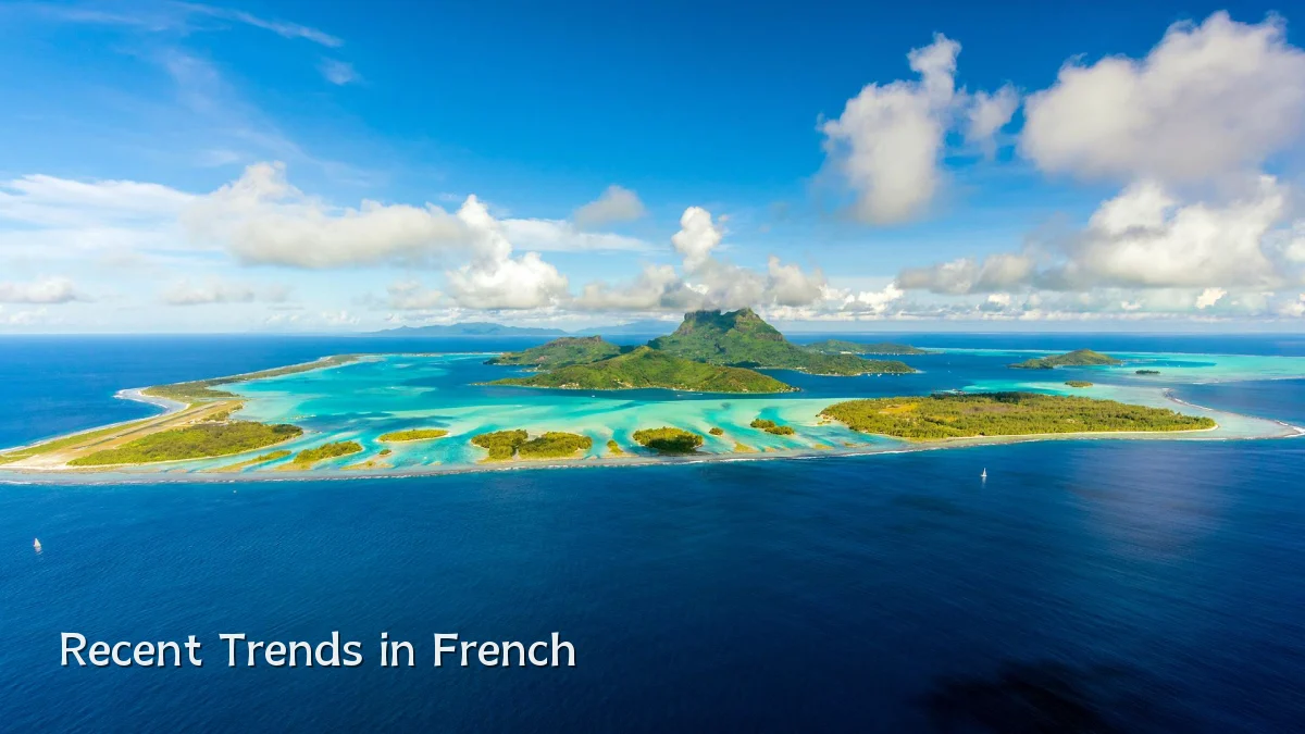Recent Trends in French