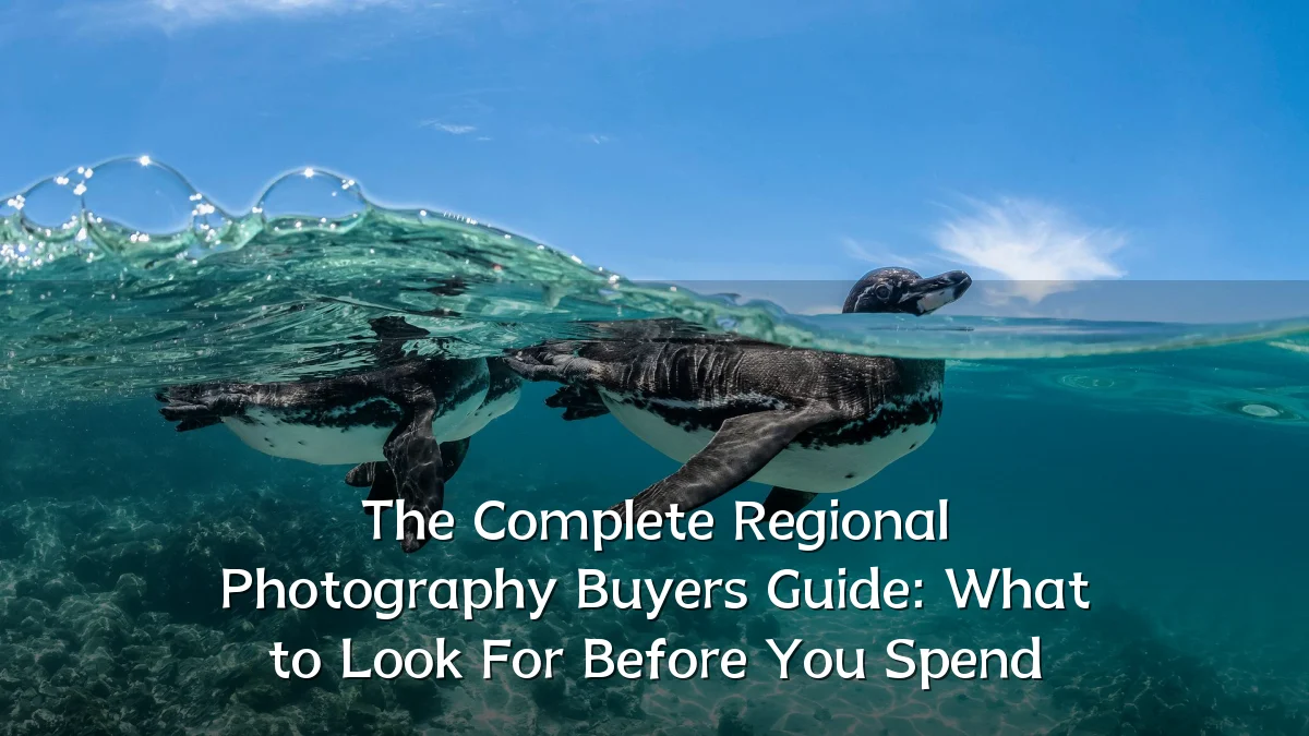 The Complete Regional Photography Buyers Guide: What to Look For Before You Spend