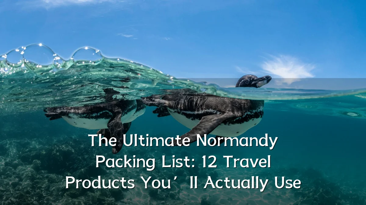 The Ultimate Normandy Packing List: 12 Travel Products You’ll Actually Use